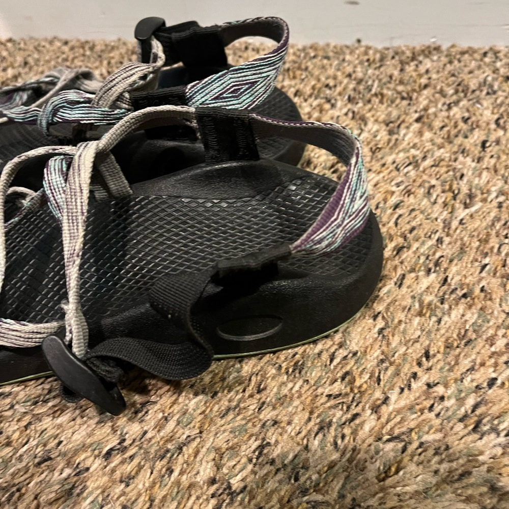 Chaco Strappy Sandals black, blue, purple - Picture 7 of 7